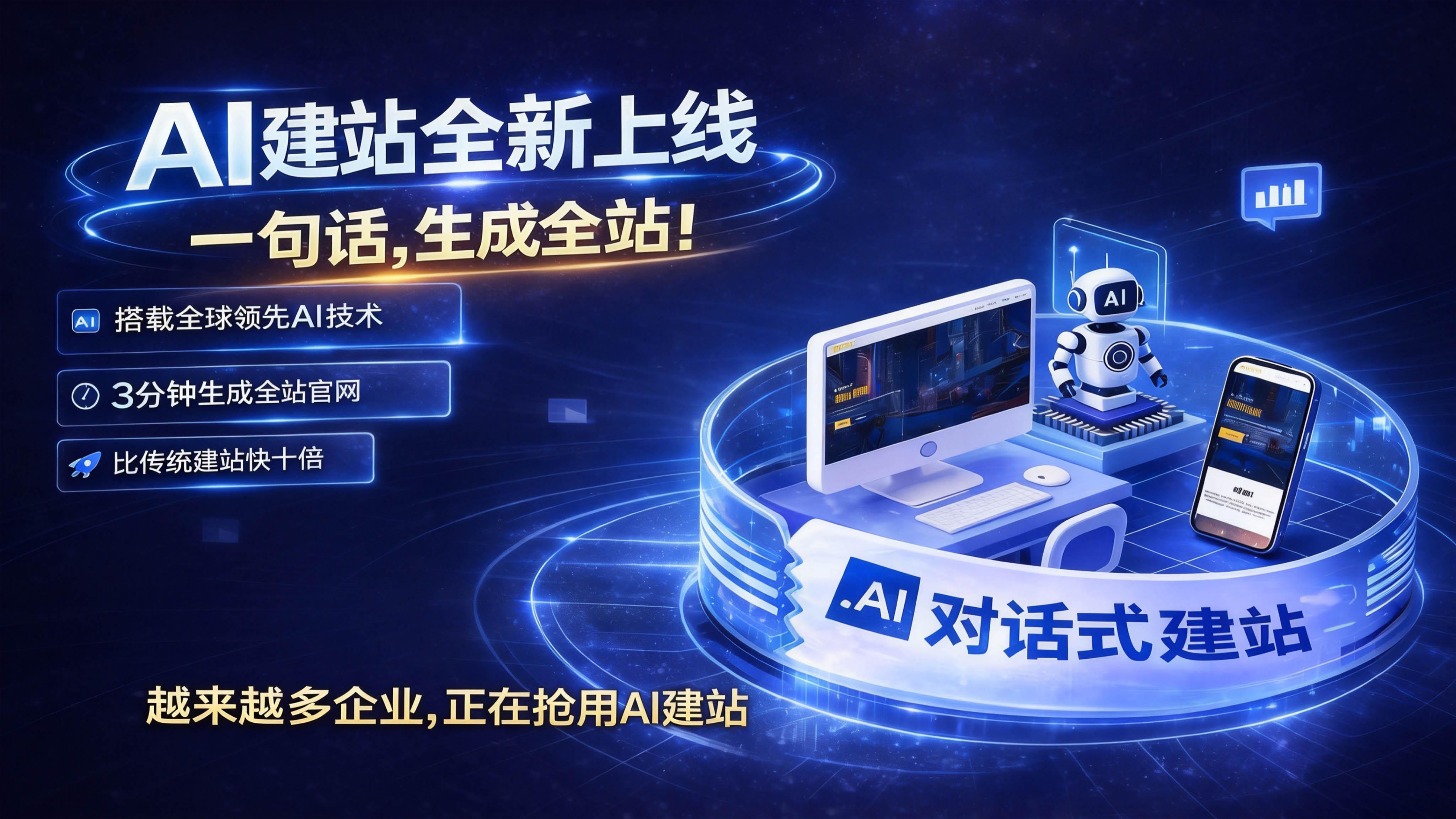 从“人建站”到“智建站”：中万网络引领的产业变革新路径