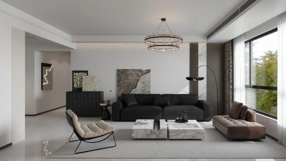 设计作品｜把“高级感”装在烟火里：这个157㎡的家，连做饭都像在约会