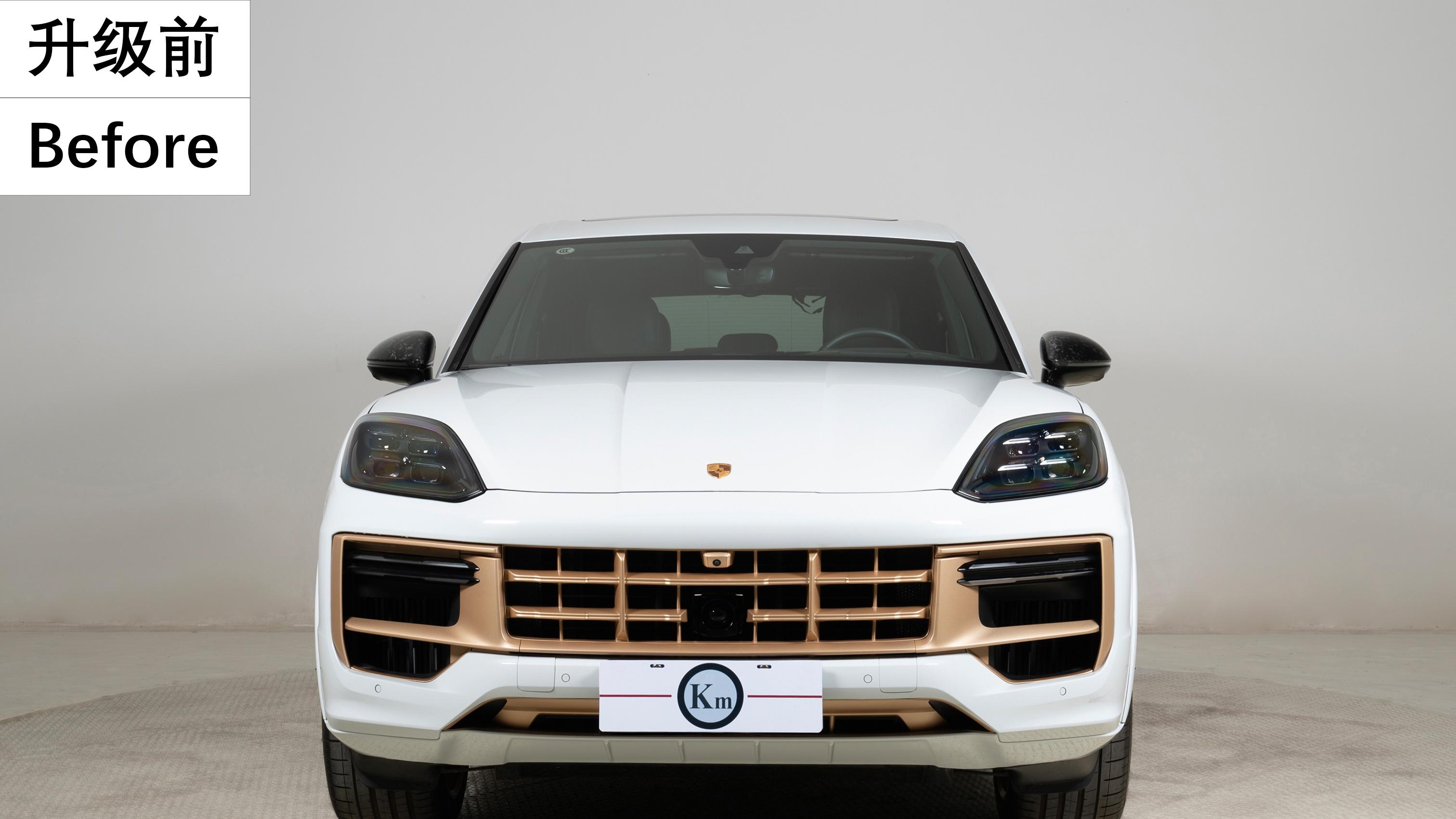 保时捷Cayenne前杠还能这样改，你知道吗？