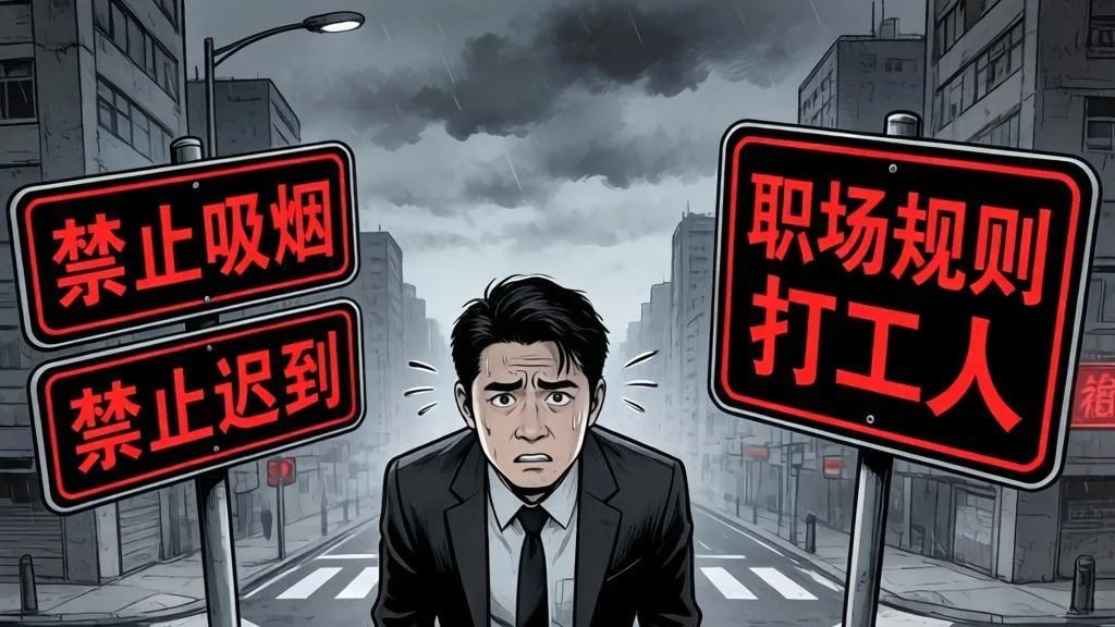 守规矩被撞残，还要担责一半，打工人的路有多难走