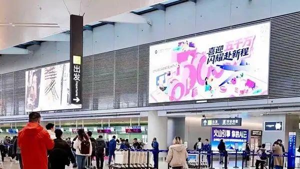 一年新增4座5000万级机场，杭州萧山、上海虹桥上升1位，超过重庆江北