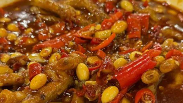 湖南黄豆烧鸡爪教程！鲜辣裹汁超入味