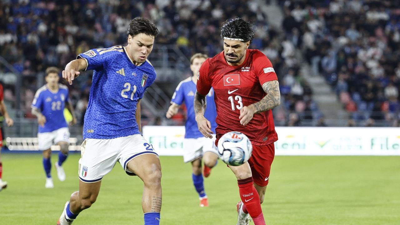 随着比分定格3-1，意大利连续3轮欧国联不败，土耳其惨遭4连败