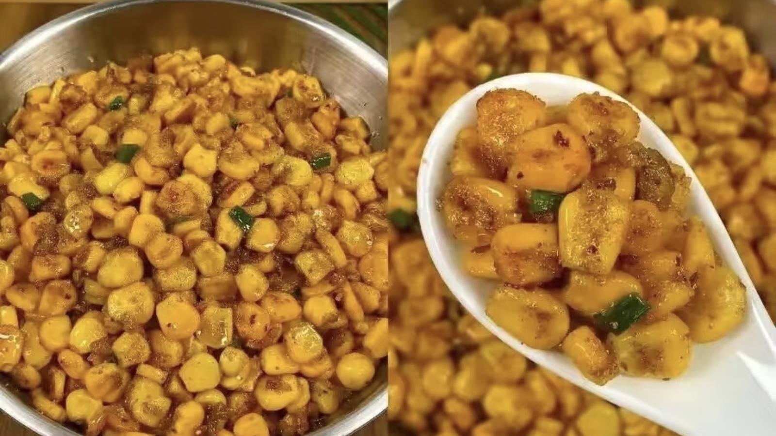 玉米的神仙吃法！一口回到大排档