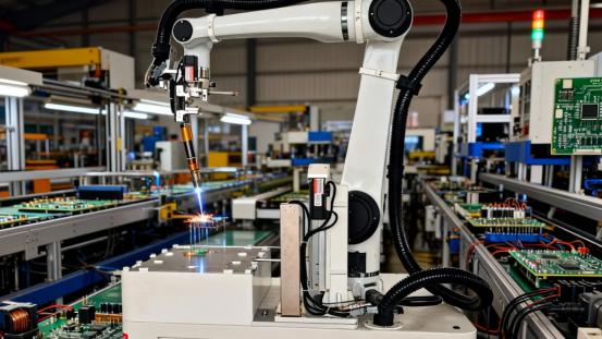 复合机器人在机加工产线无人化中的应用与技术发展