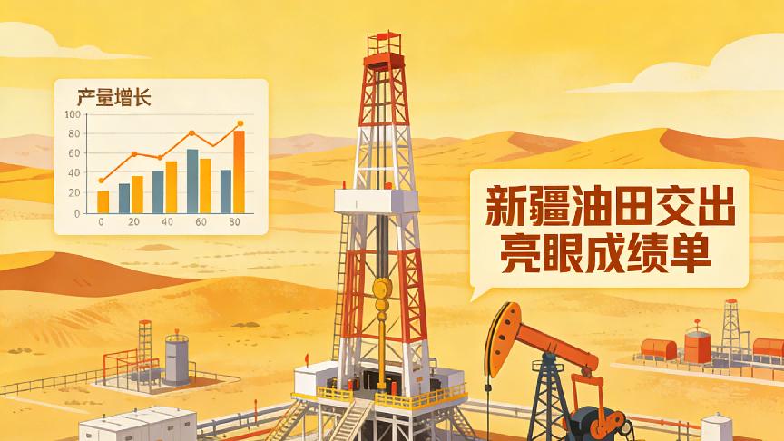 新疆油田交出亮眼成绩单：在准噶尔盆地，重新定义“能源安全”