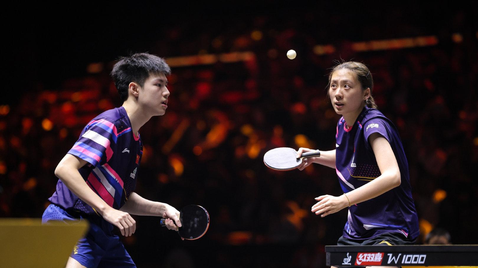 国乒公布双打名单，陈熠和黄友政参加混双和双打，释放了什么信号