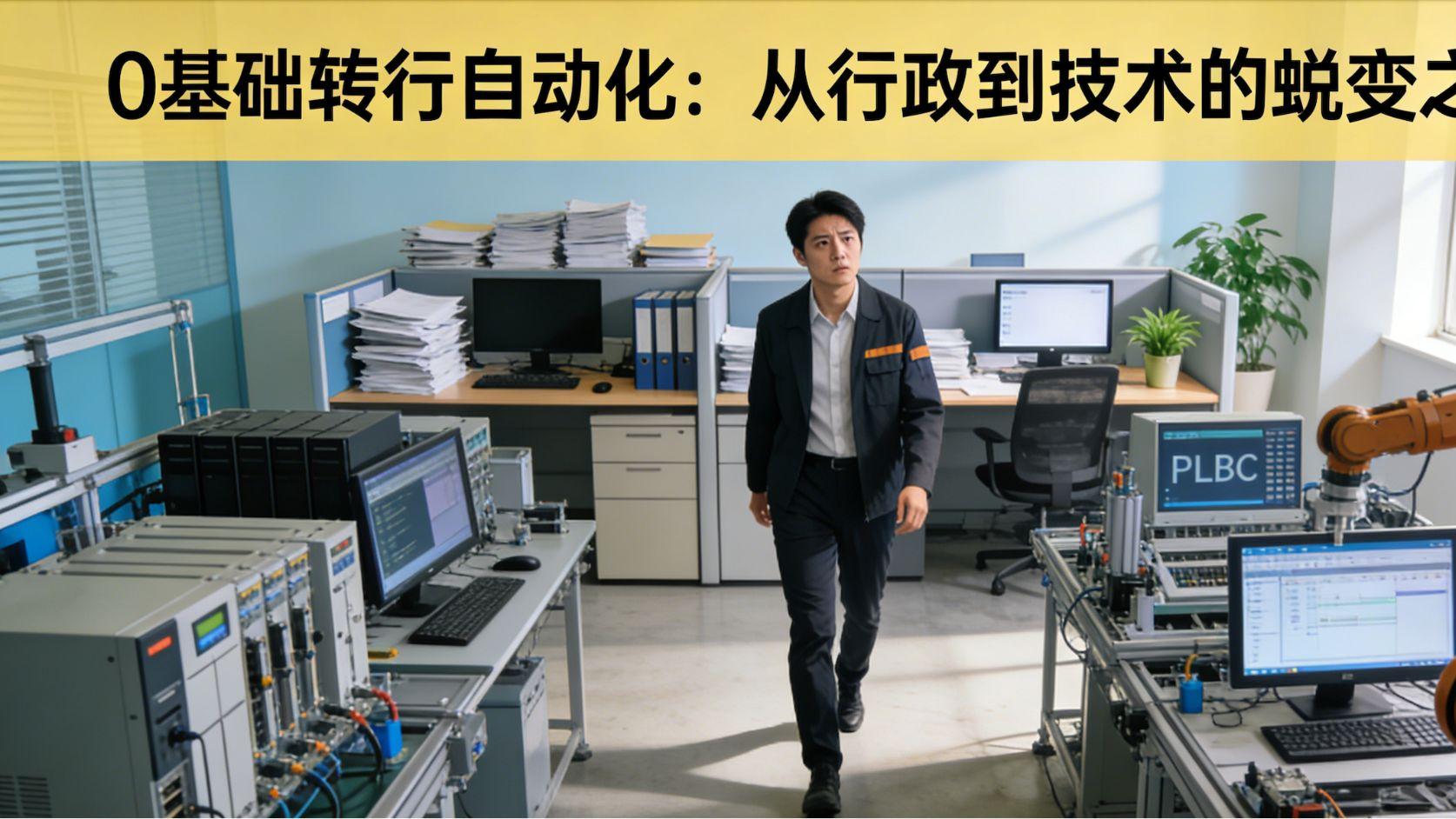 0基础跨行业转行自动化？别瞎忙活！