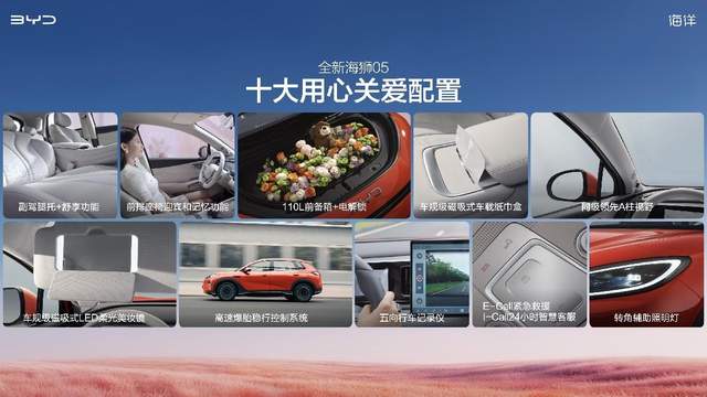 重磅登场！比亚迪全新海狮05正式发布，官方指导价9.79万-14.59万