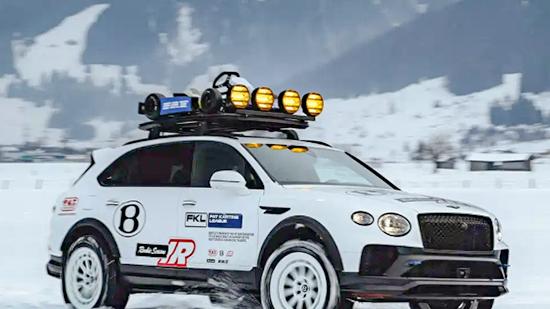 冰雪穿越理念 宾利添越Concept X官图发布