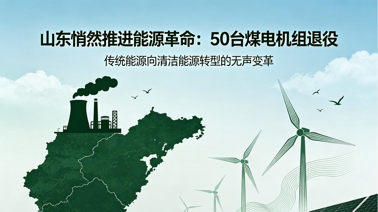 山东“砍”掉50台煤电机组，一场静悄悄的能源革命正在上演