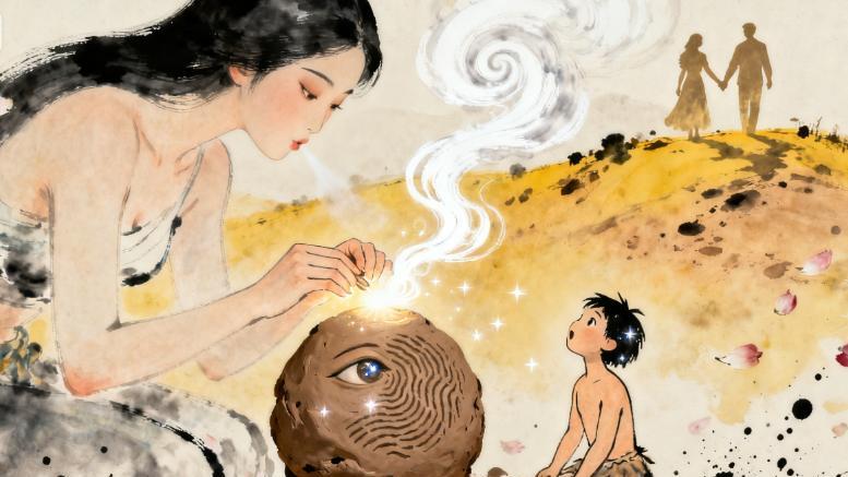 女娲是条蛇，为什么能抟土造人？女娲后来去哪了？答案来了！