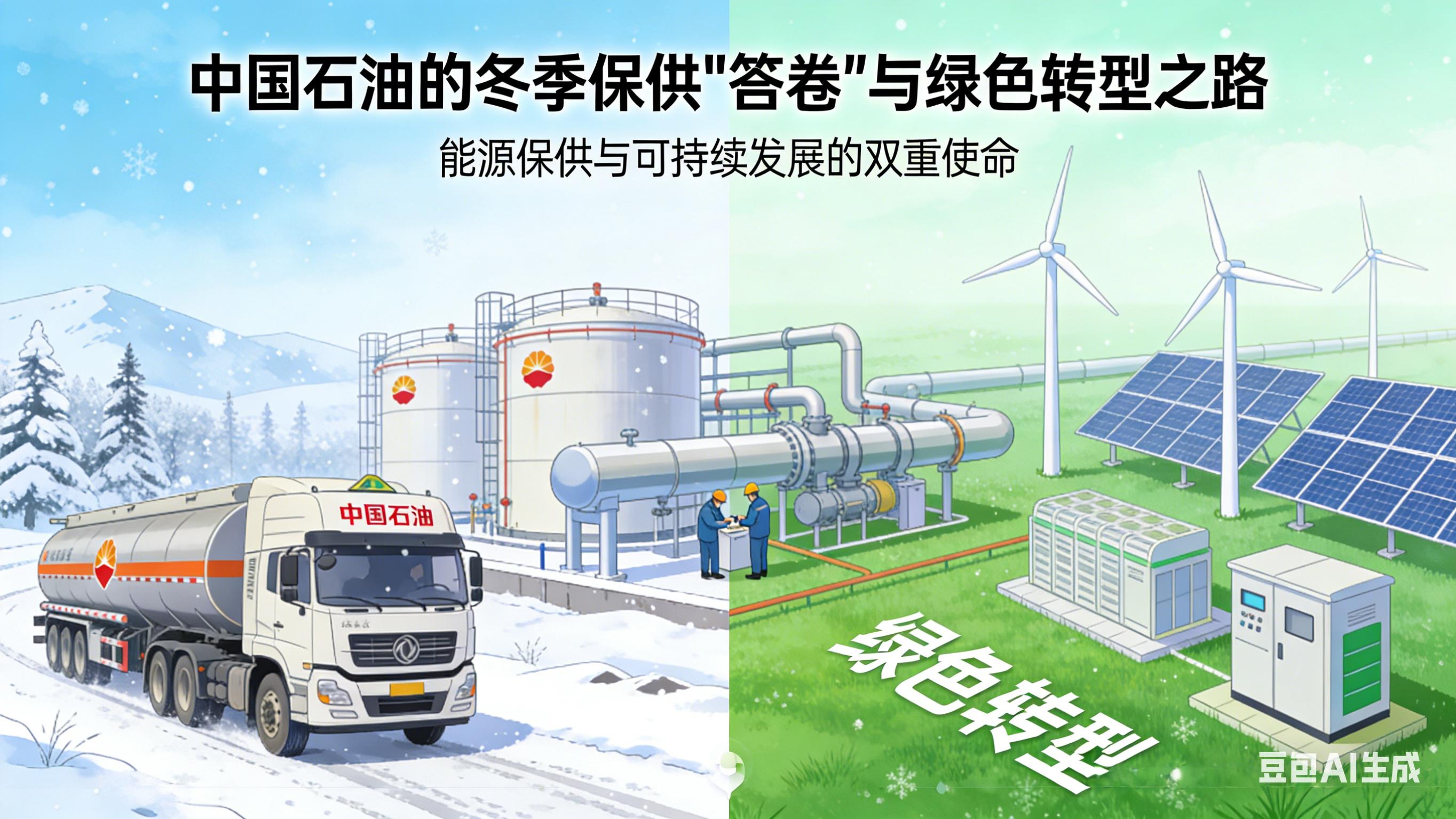 中国石油的冬季保供“答卷”与绿色转型之路