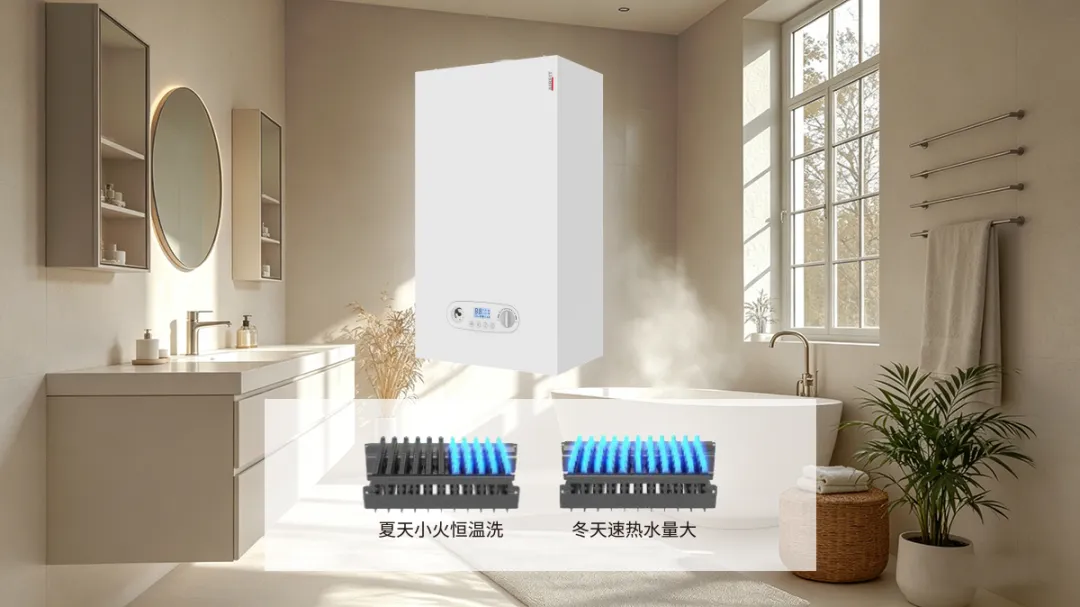 什么叫壁挂炉的 3.1kW 智能分段燃烧？