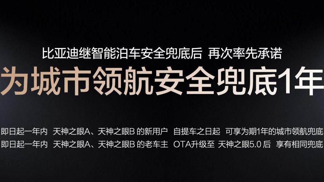 比亚迪城市领航日活用户涨了五成，技术实力铸就底气