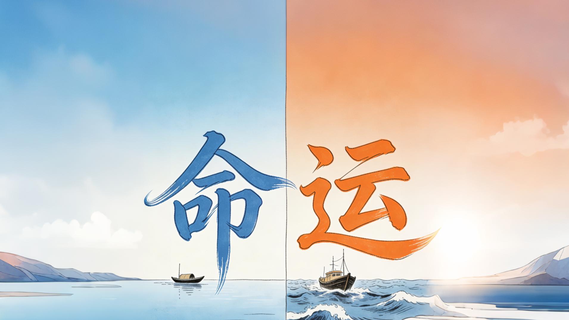 命理角度看什么是命，什么是运？