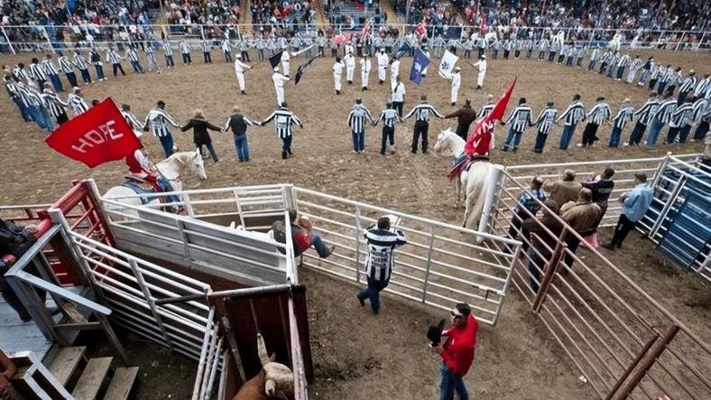 美国安哥拉监狱：平均刑期88年，50条狼狗看守，没人能活着出来