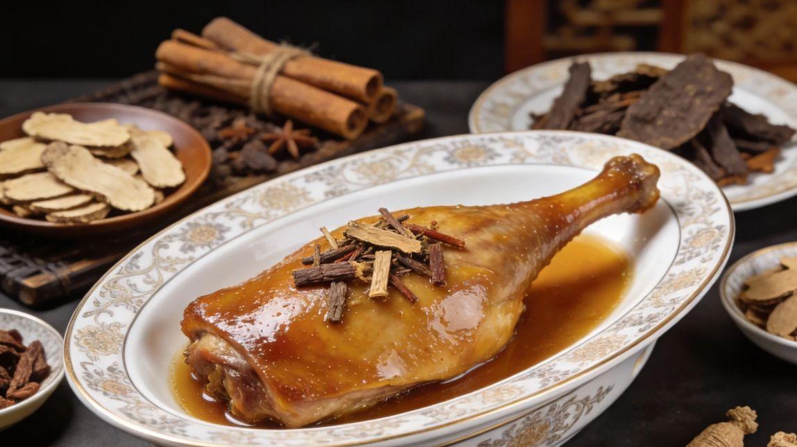 国宴药膳冷盘：当归醉鸡腿秘方