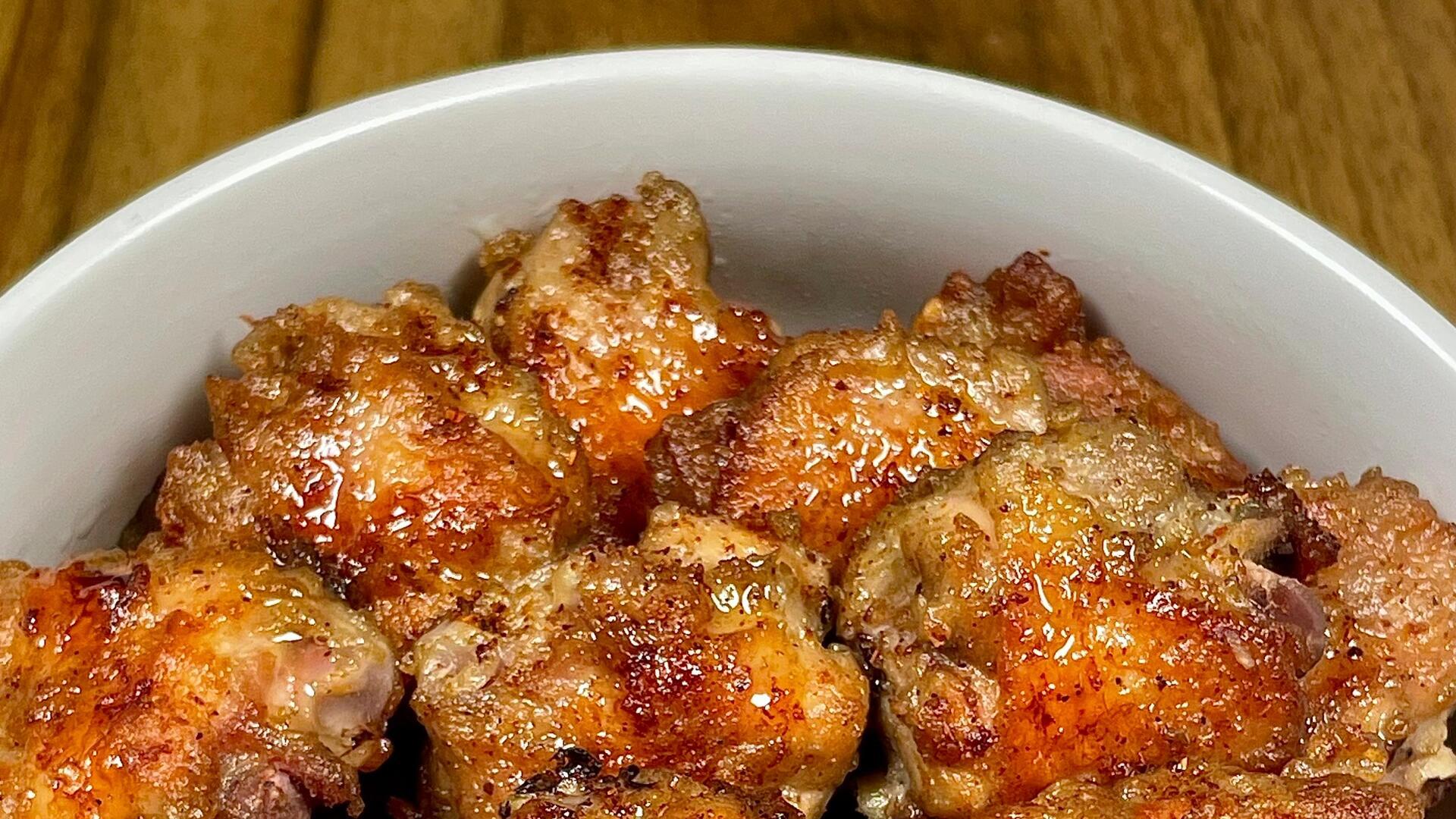 椒盐鸡翅：焦香酥脆，一学就会的追剧神器