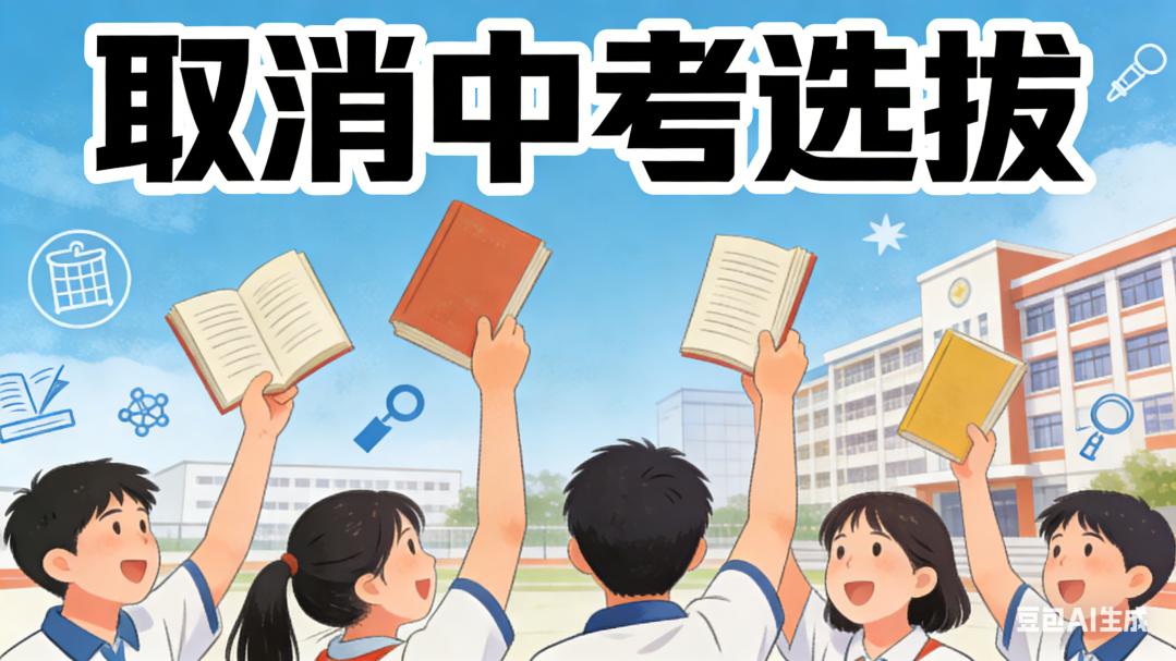 第一个取消中考选拔的城市出现了