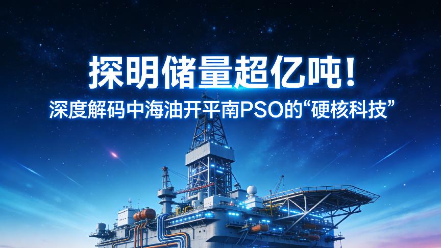 探明储量超亿吨！深度解码中国海油开平南FPSO的“硬核科技”