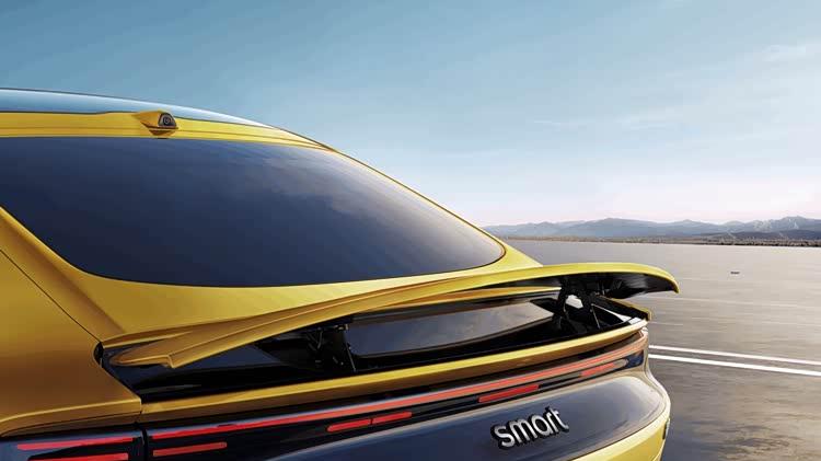 仿生鲨吻风道+主动尾翼，smart精灵#6玩空气动力学？