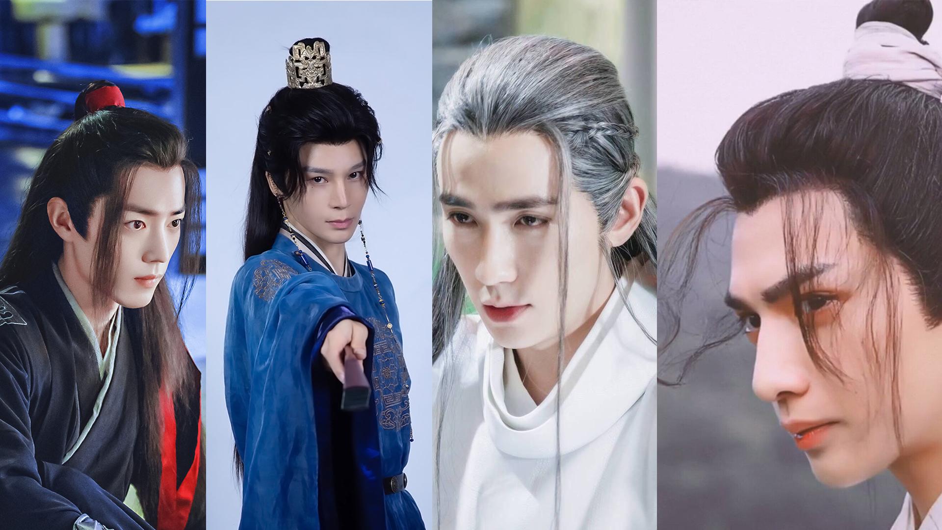 陈奕天肖战罗云熙朱一龙细数古风美男的额间风华