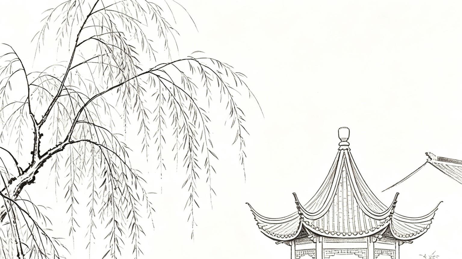 筑境产学研｜烟雨江南藏古韵：古桥流水亭台与书生风雅万象