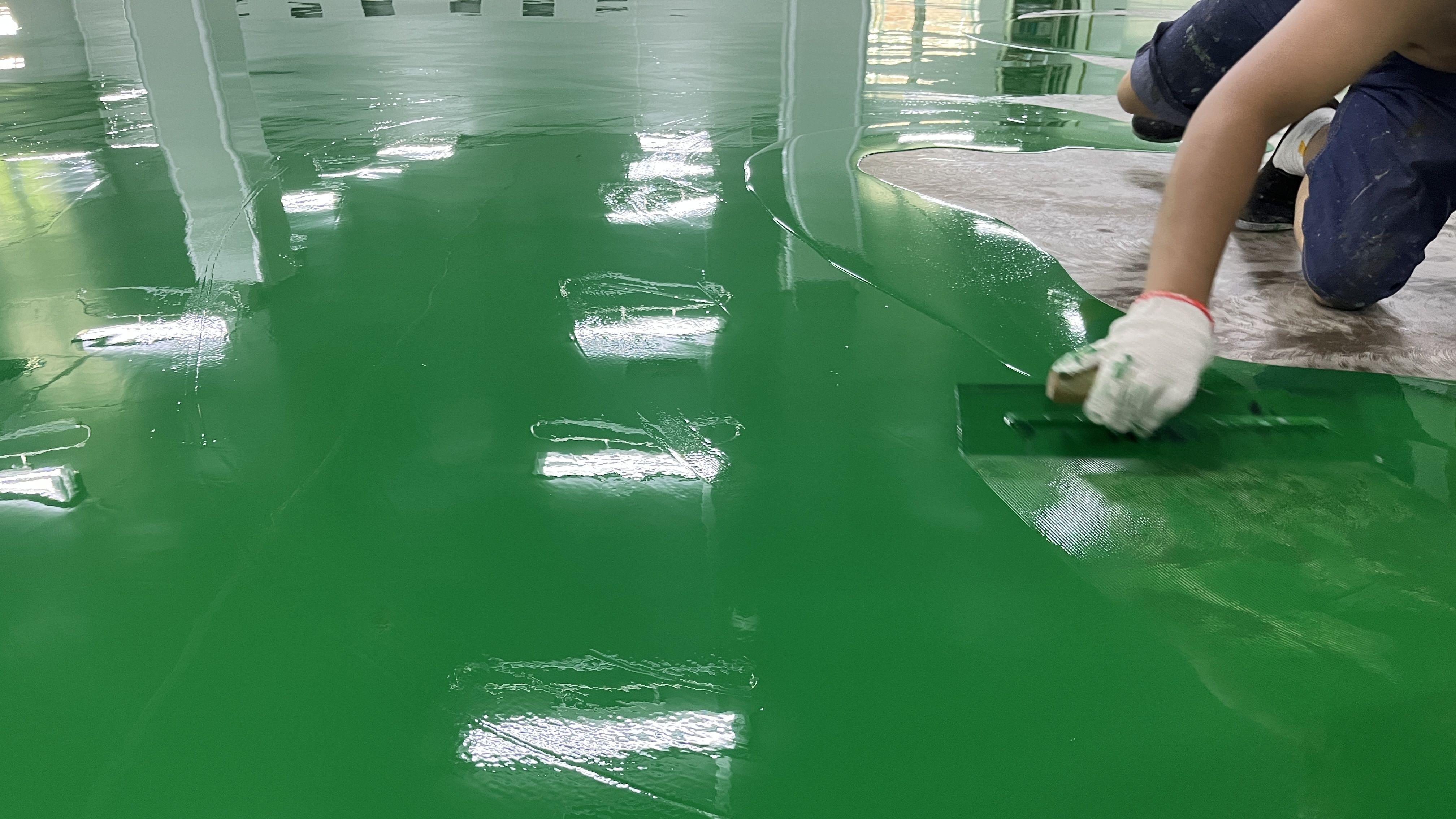 牛奶车间防滑地面 瓷白钙水性聚氨酯砂浆地坪