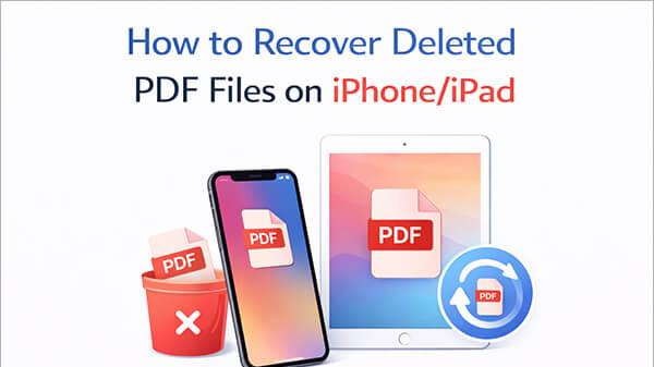 如何在 iPhone/iPad 上恢复已删除的 PDF 文件
