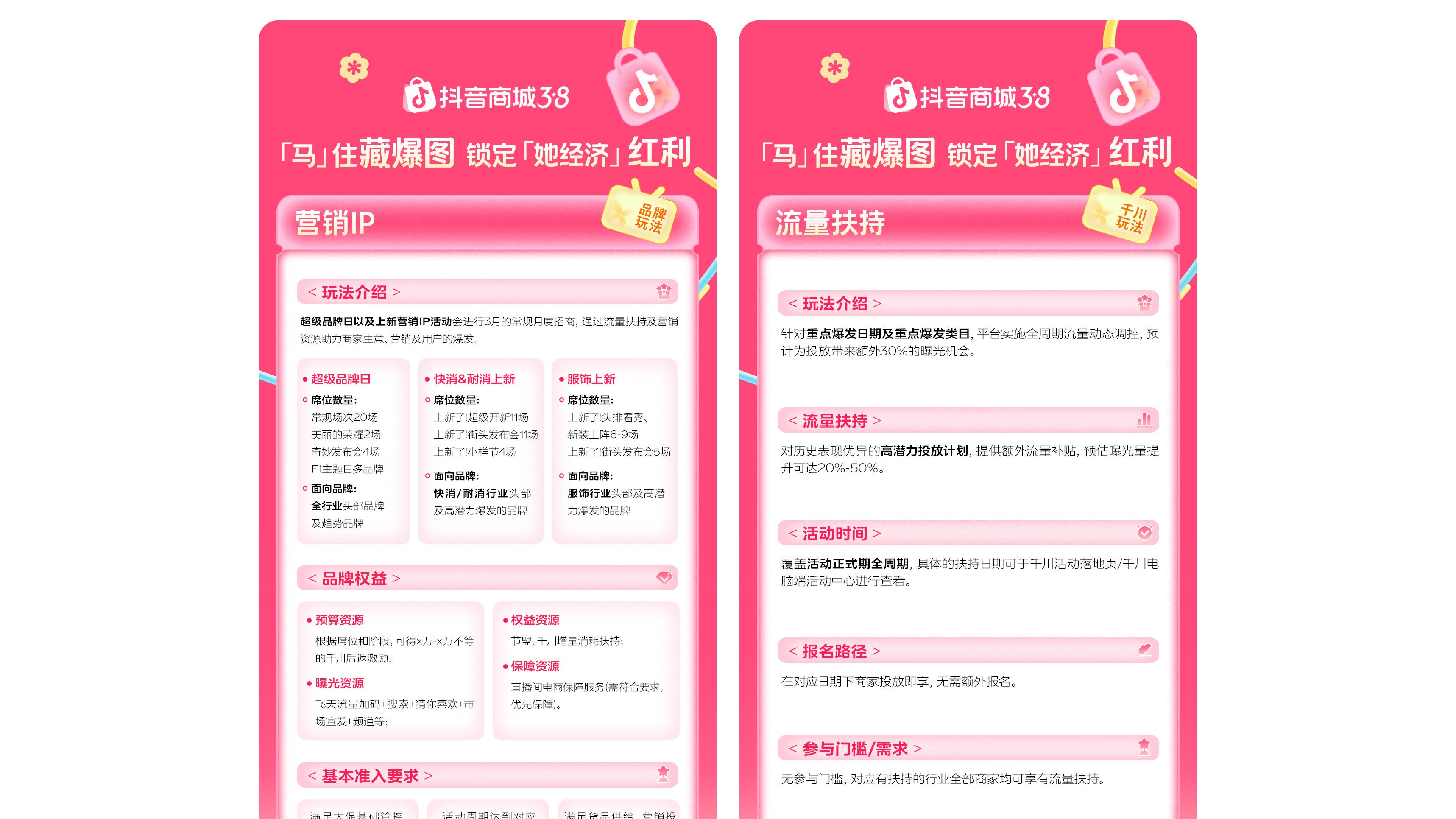 报名「抖音商城38好物节」，锁定这波“她经济”机遇！