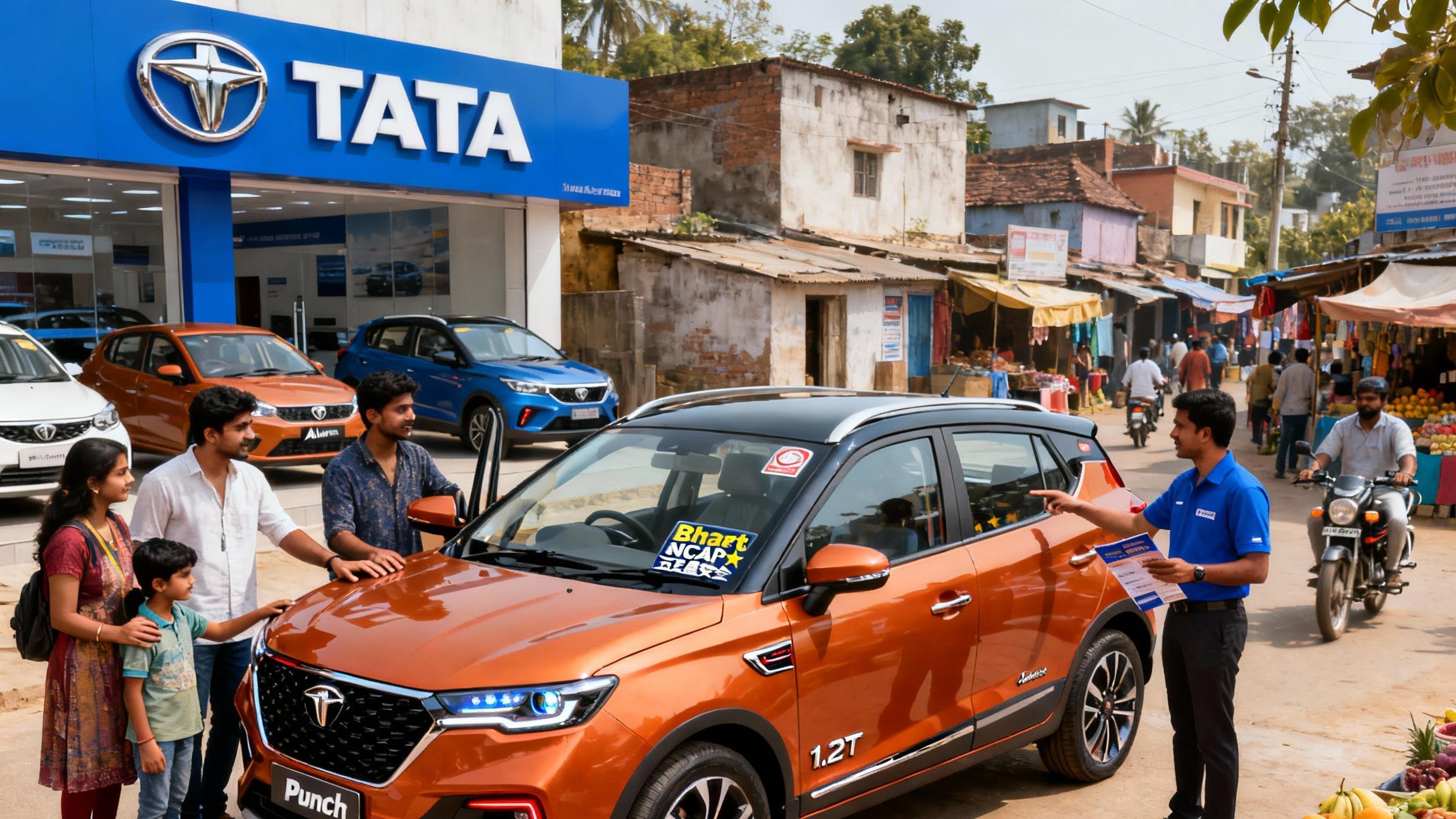 8万顶配Tata Punch来袭 印度小型SUV格局或将生变