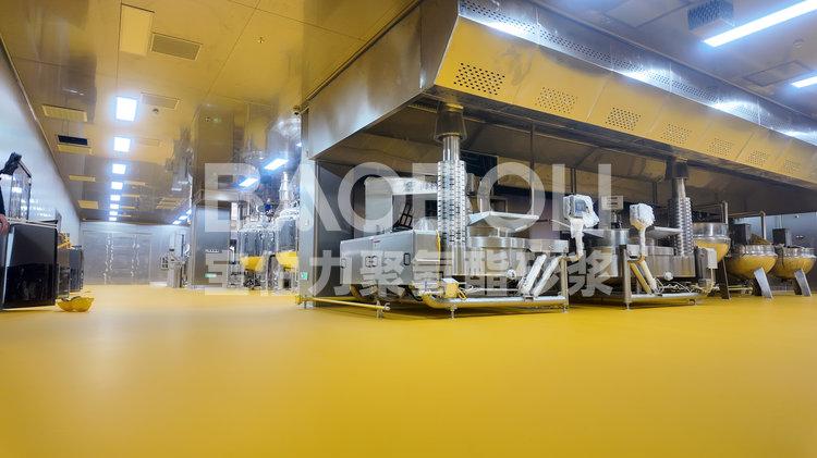 食品厂地面怎么做？聚氨酯砂浆地坪——防腐防滑耐高温的全能方案