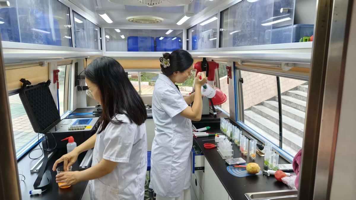 邻水县市场监管局精准快检护航中高考 守护考生“舌尖安全”