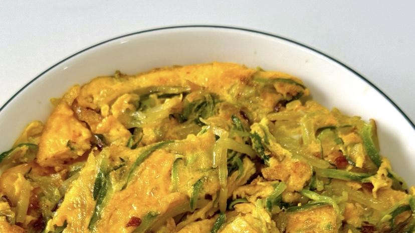 低脂高蛋白！土豆黄瓜炒鸡蛋，十分钟搞定的减脂神菜