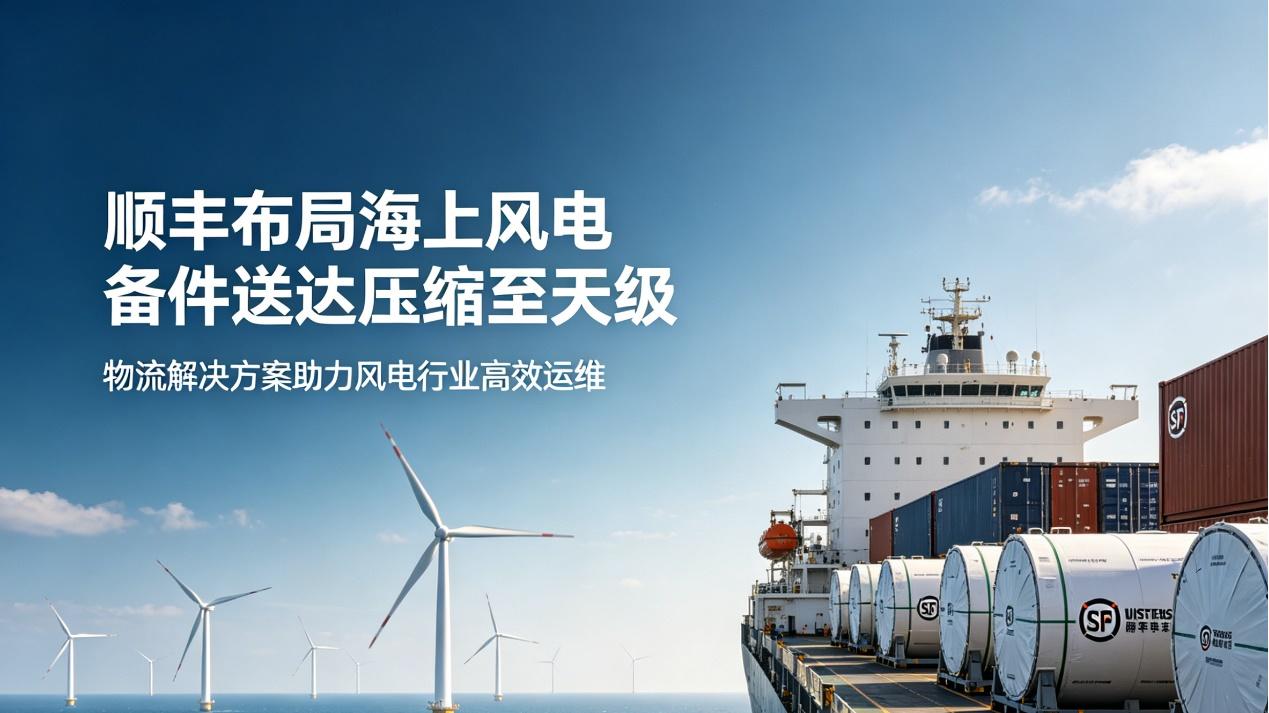 顺丰“杀入”海上风电，要把风电备件送达时间压缩至“天级”