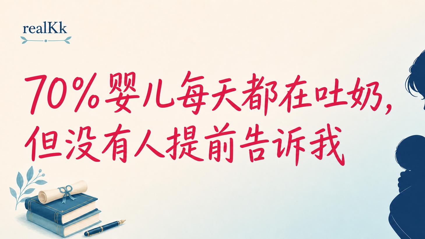 70%婴儿每天都在吐奶，但没有人提前告诉我