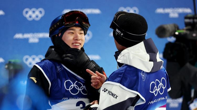 冬奥会苏翊鸣夺铜牌，日本队包揽冠亚军，赛后苏翊鸣发言显格局