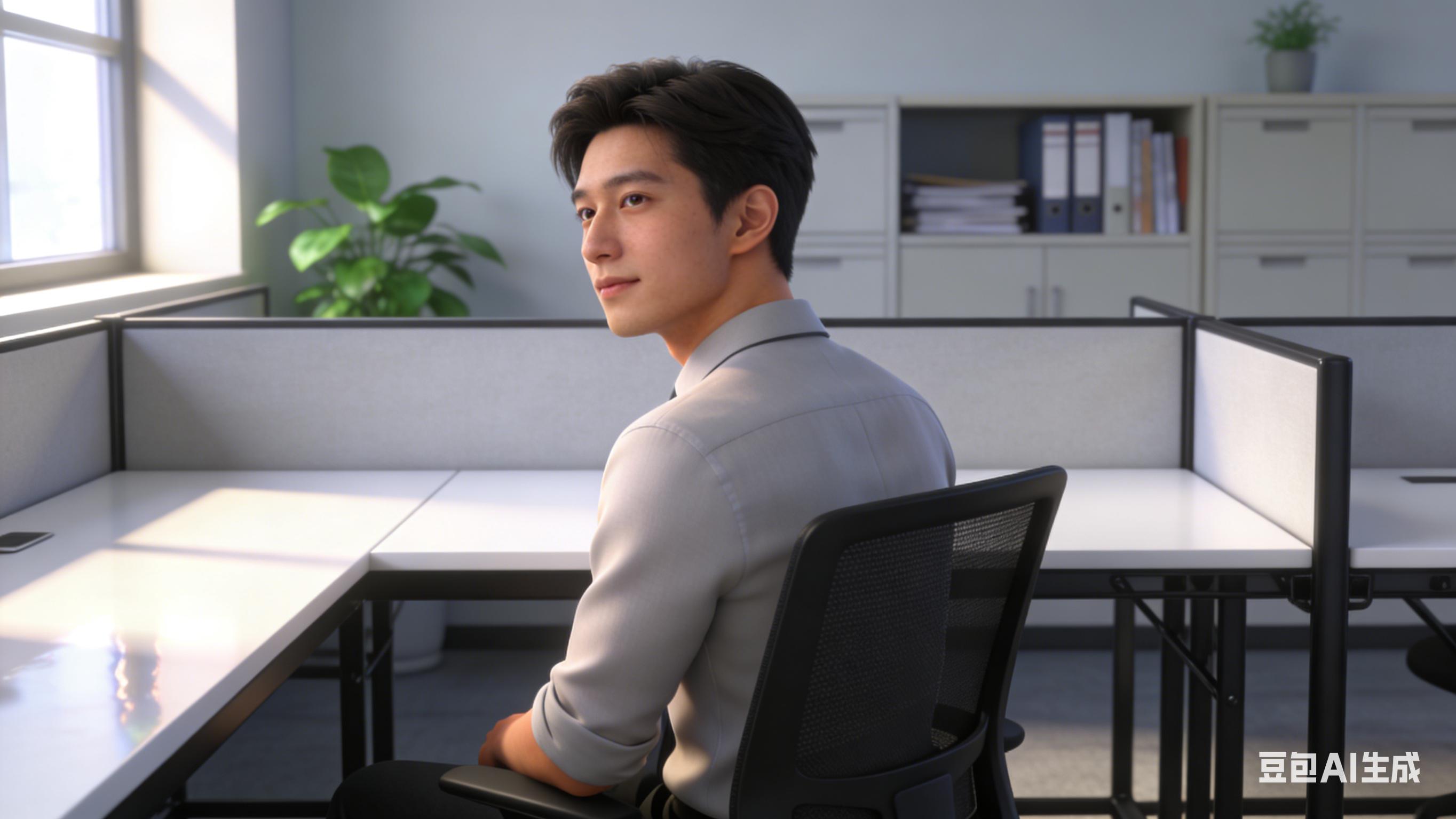 久坐脖子僵到抬不起？工位5分钟简易功，每天1次，肩颈轻松很多