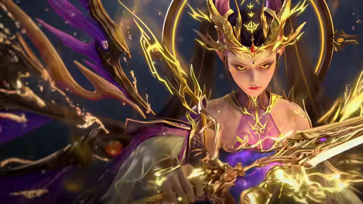 斗破苍穹：萧炎为紫妍争取时间，动用两大底牌，三大龙王已被拖住