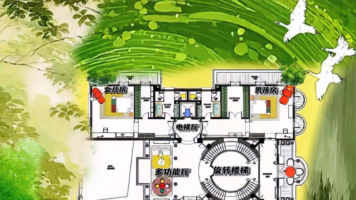 1003㎡变装秀，格局碾压动线逻辑，别墅降维打击大平层！其他都是渣渣！