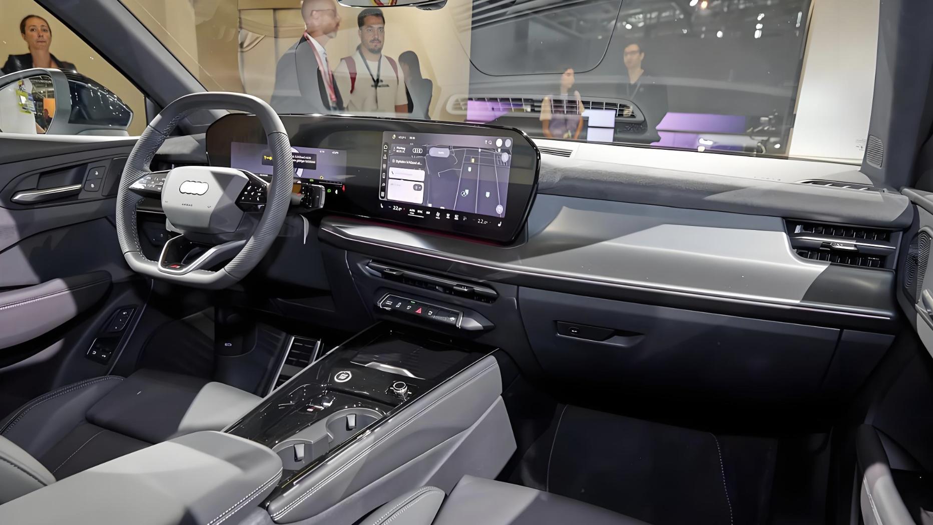 奥迪的纯电小车，标配曲面双联MMI触摸屏，WLTP工况续航560km