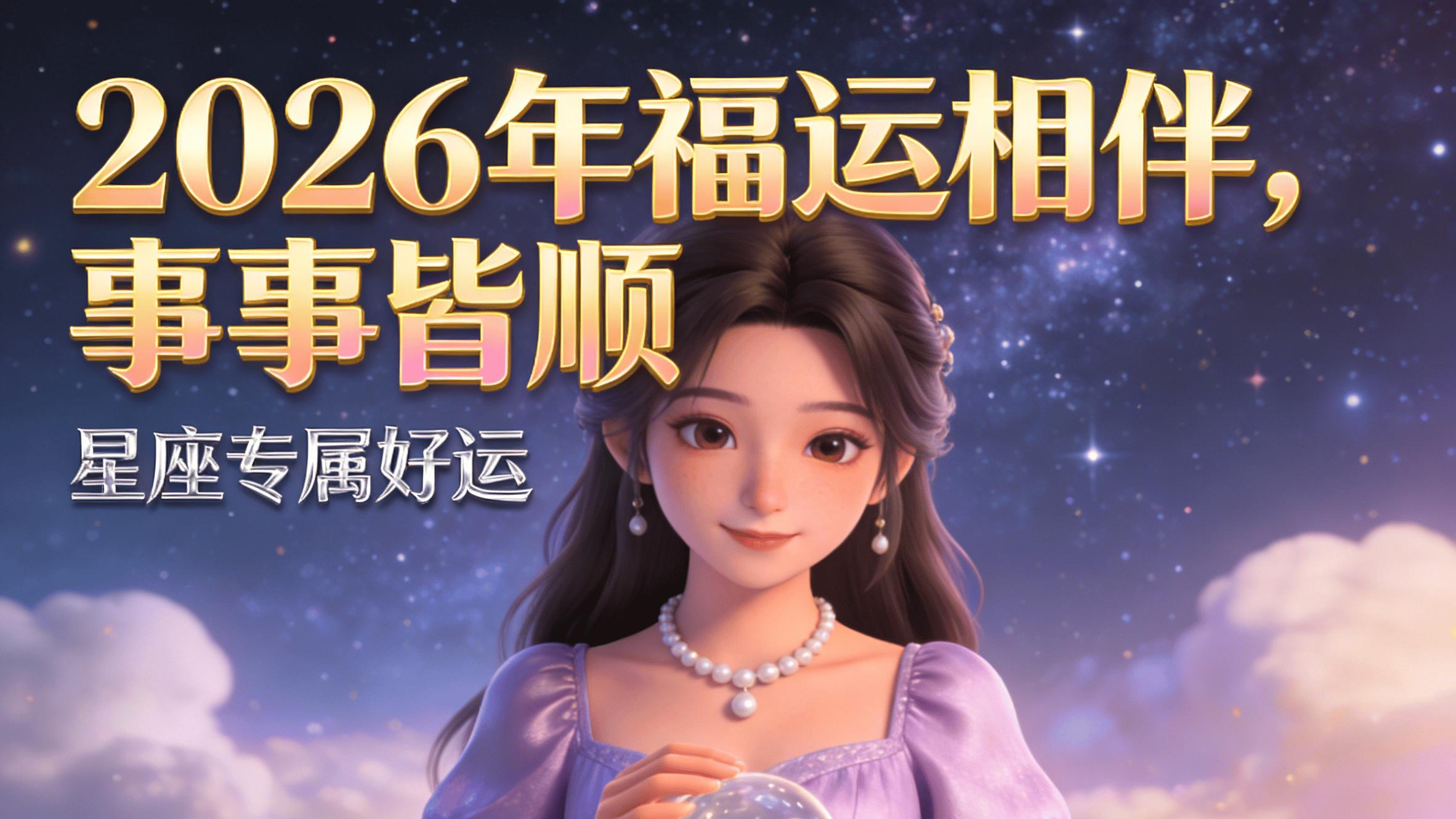 自带温润贵气的4个星座女生，2026年福运相伴，事事皆顺