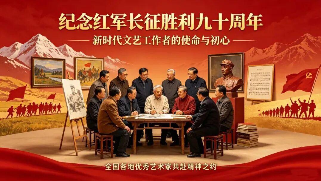 丹青凝史诗 百艺颂长征——长征胜利九十周年尹伊君艺术特展