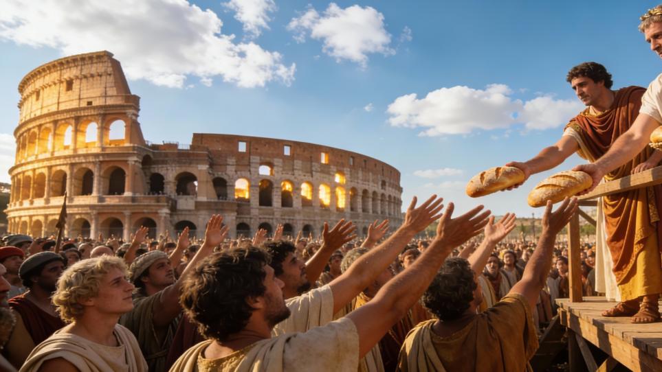 免费的午餐，都是最毒的毒药：罗马帝国给我们的血泪教训