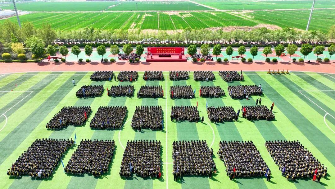 50响礼炮齐发！衡水滨湖志臻高考倒计时50天动员会圆满举行