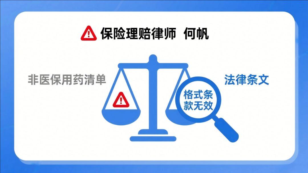 保险公司常说的“非医保不赔”真的合法吗？保险拒赔律师何帆解读