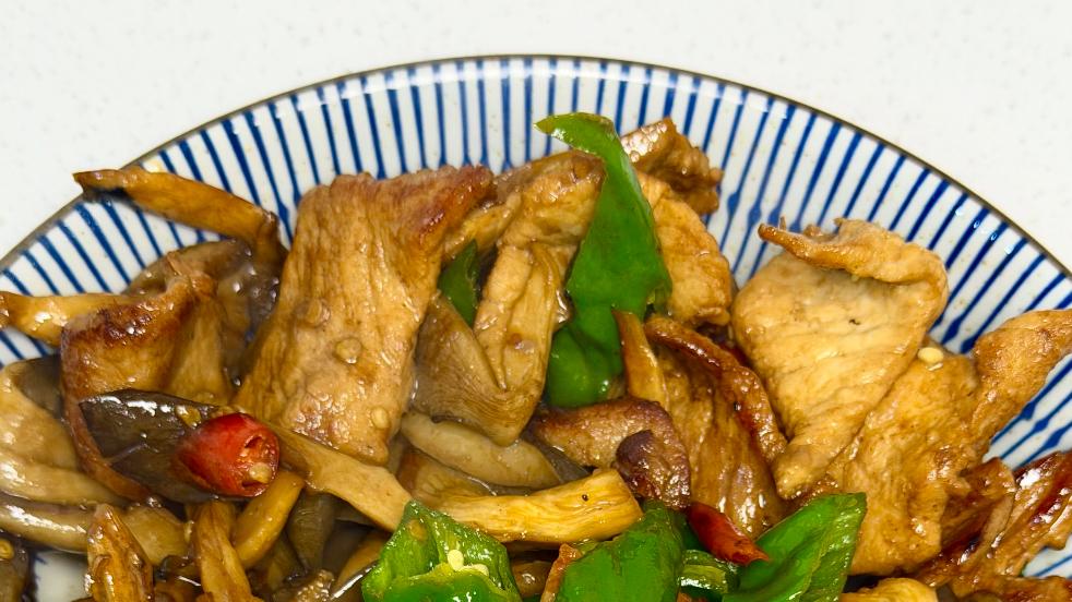 一盘平菇炒肉，最抚凡人心