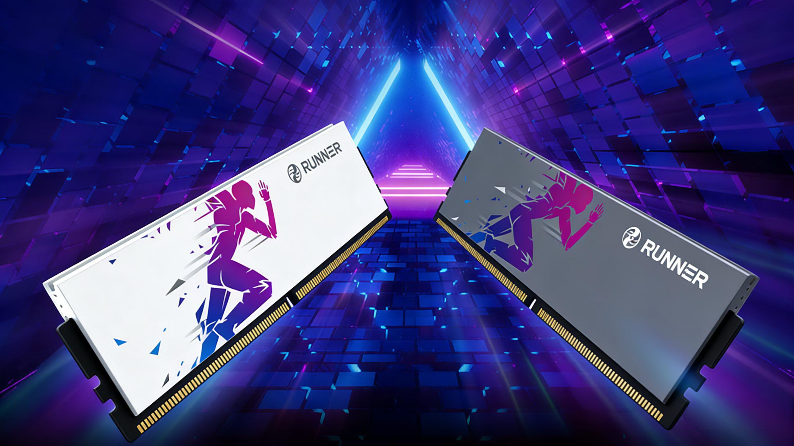 RUNNER即将推出灵跃、瞬影、蓝擎三款新品，全面覆盖高性能内存市场