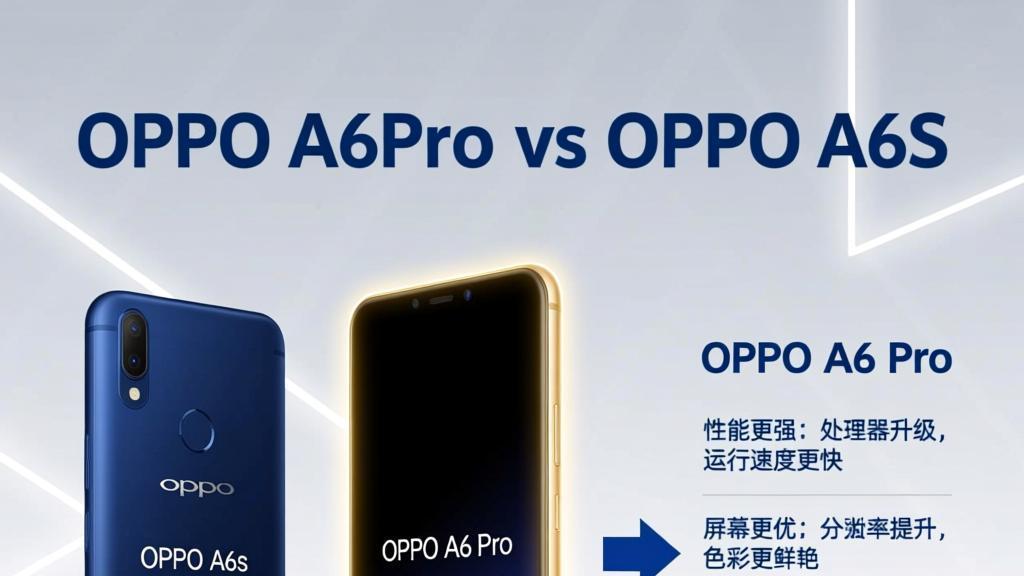 OPPO A6 Pro比OPPO A6s强在哪些方面？